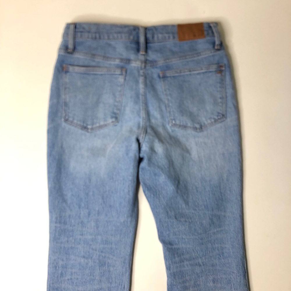 Madewell Cali Demi bootcut jeans with buttonfly